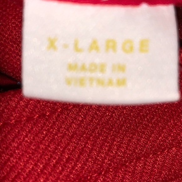 Anthropologie Maeve XL or 1X Red Deena Mini Dress - Picture 8 of 10